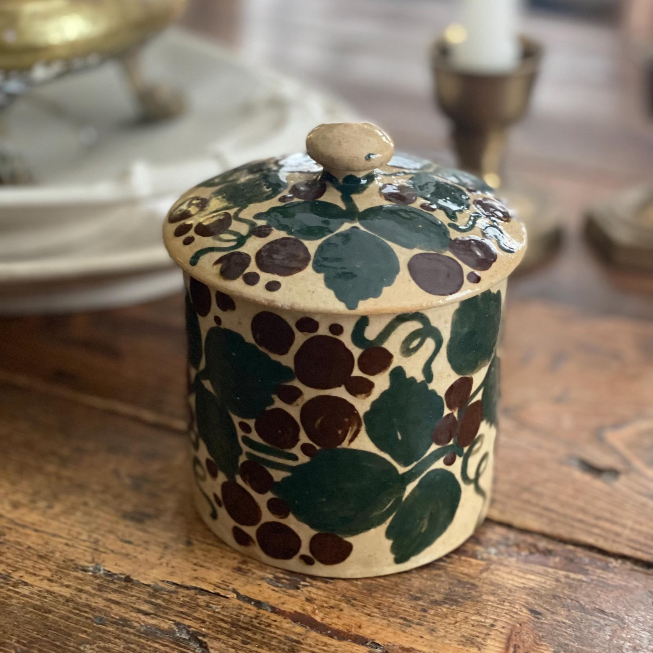 Vintage Erphila ceramic crock for sale on Etsy